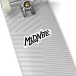 MiDNiTE Black Logo Sticker