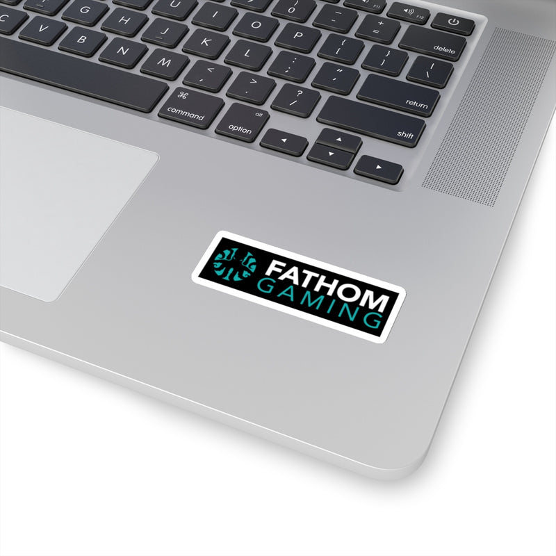 Fathom Gaming Text Logo Sticker