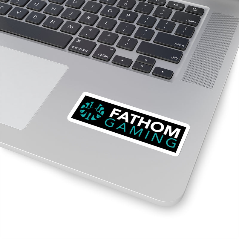 Fathom Gaming Text Logo Sticker