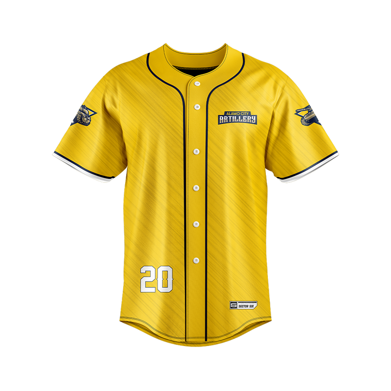 Alamo City Artillery Baseball Jersey