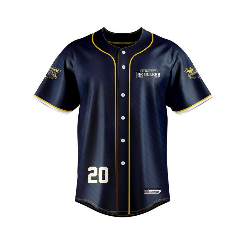 Alamo City Artillery Baseball Jersey