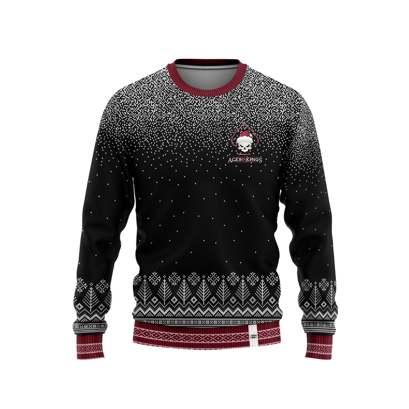 Aces & Kings Minimal Christmas Sweater