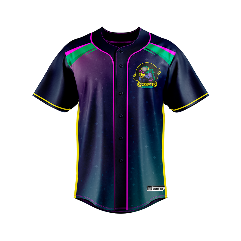 CosmiK Gaming Baseball Jersey