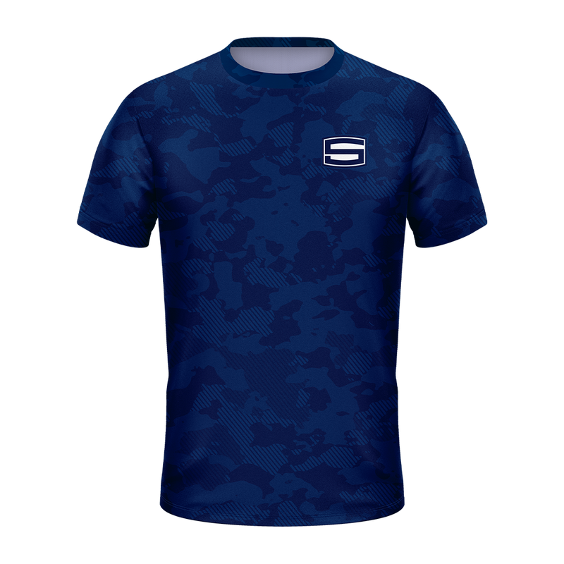 Sector Six Blue Camo Performance Shirt