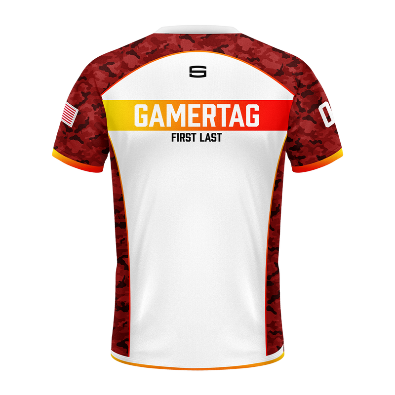 DETHRONE Red Camo Pro Jersey