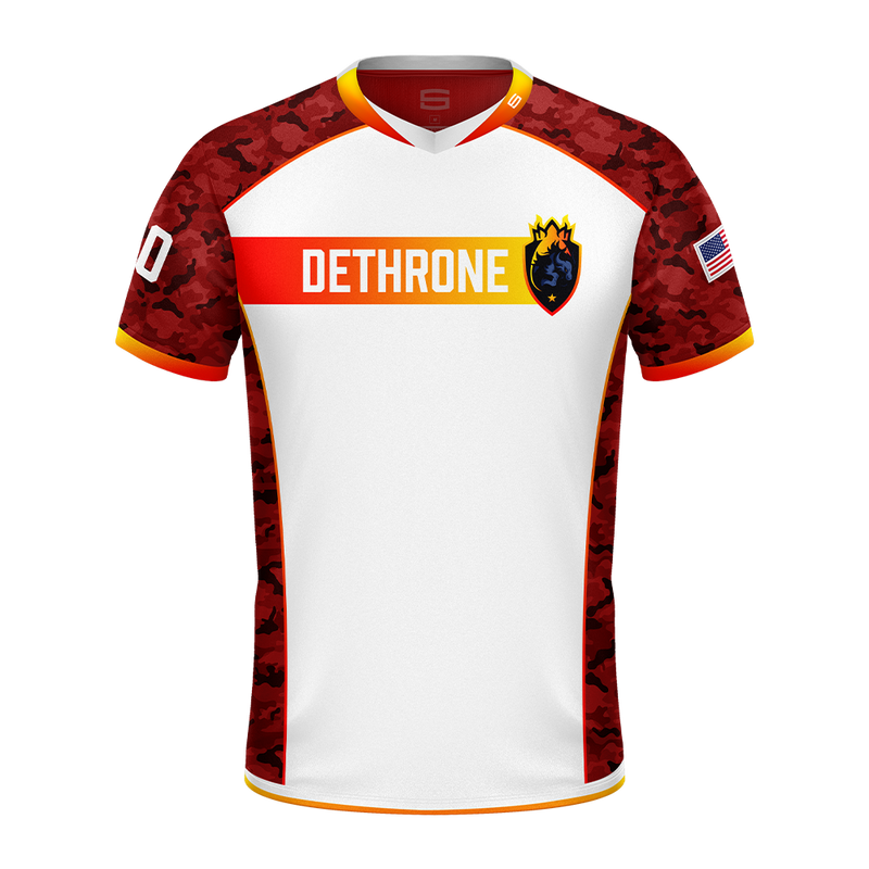 DETHRONE Red Camo Pro Jersey