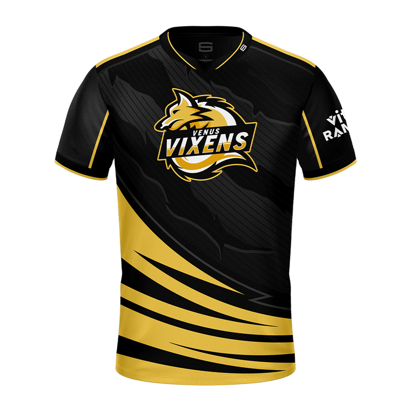 Venus Vixens Gold Pro Jersey