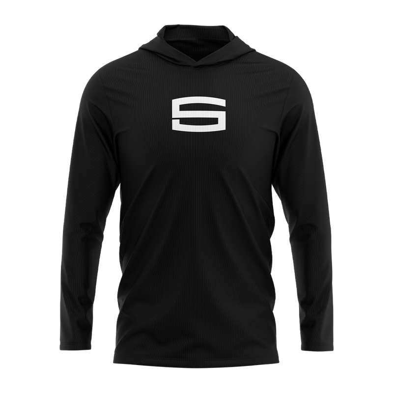 Custom Long Sleeve Hooded Shirt Design