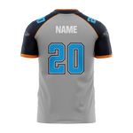 Motor City V8s Replica Football Jersey - Grey