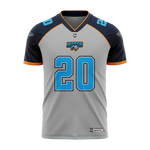 Motor City V8s Replica Football Jersey - Grey