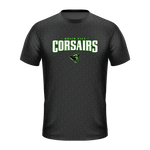 Queen City Corsairs Heather Grey Performance Shirt