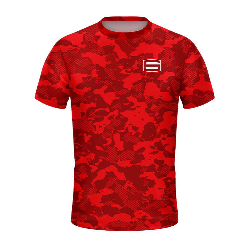 Sector Six Red Camo Performance Shirt