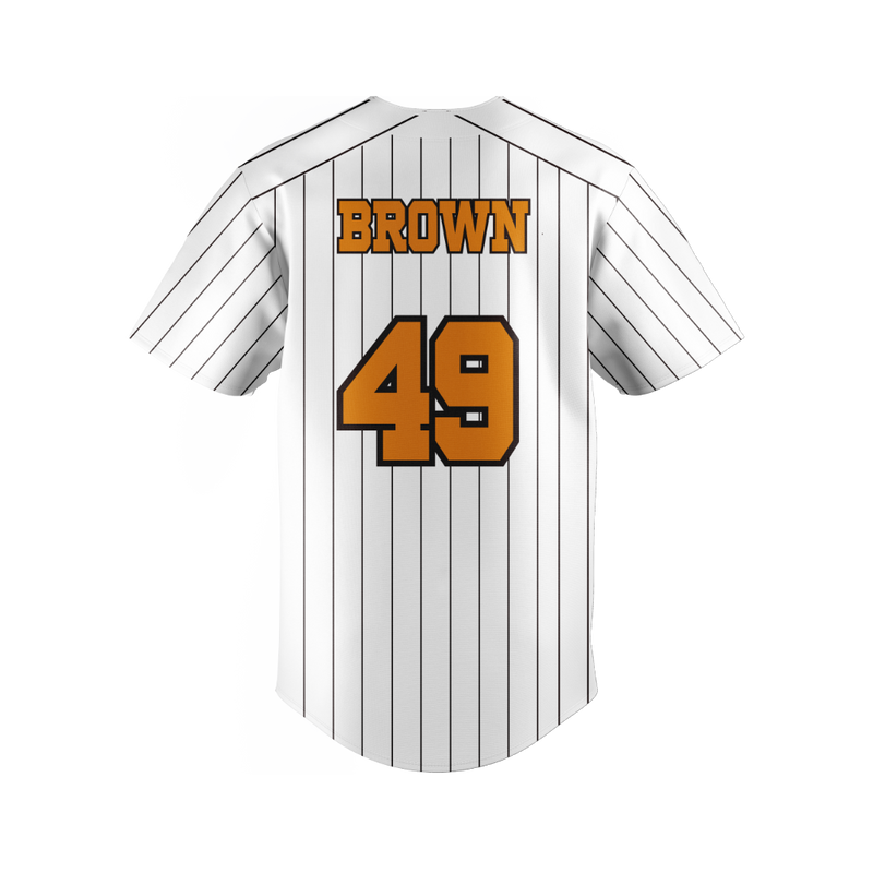 SMB3 - Sandcats - BROWN Baseball Jersey