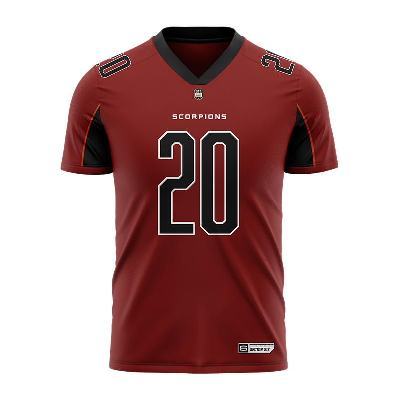 Arizona Scorpions Alternate Replica Football Jersey