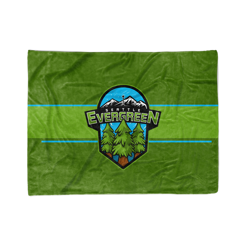 Seattle Evergreen Blanket