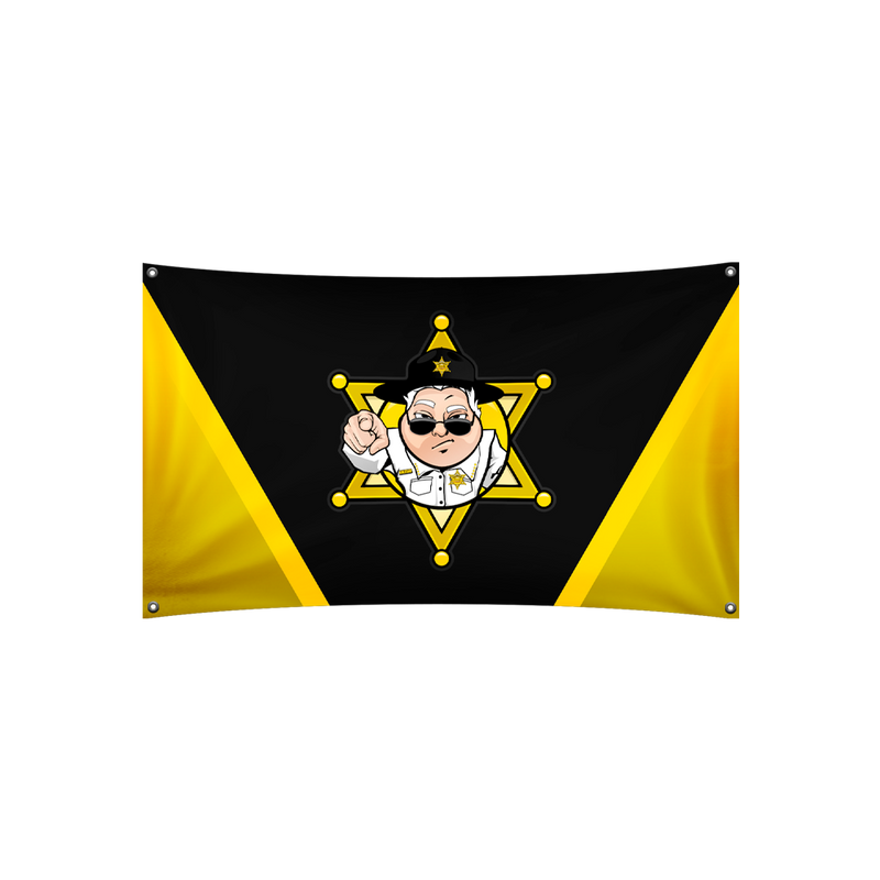 Sheriff Strafe Flag