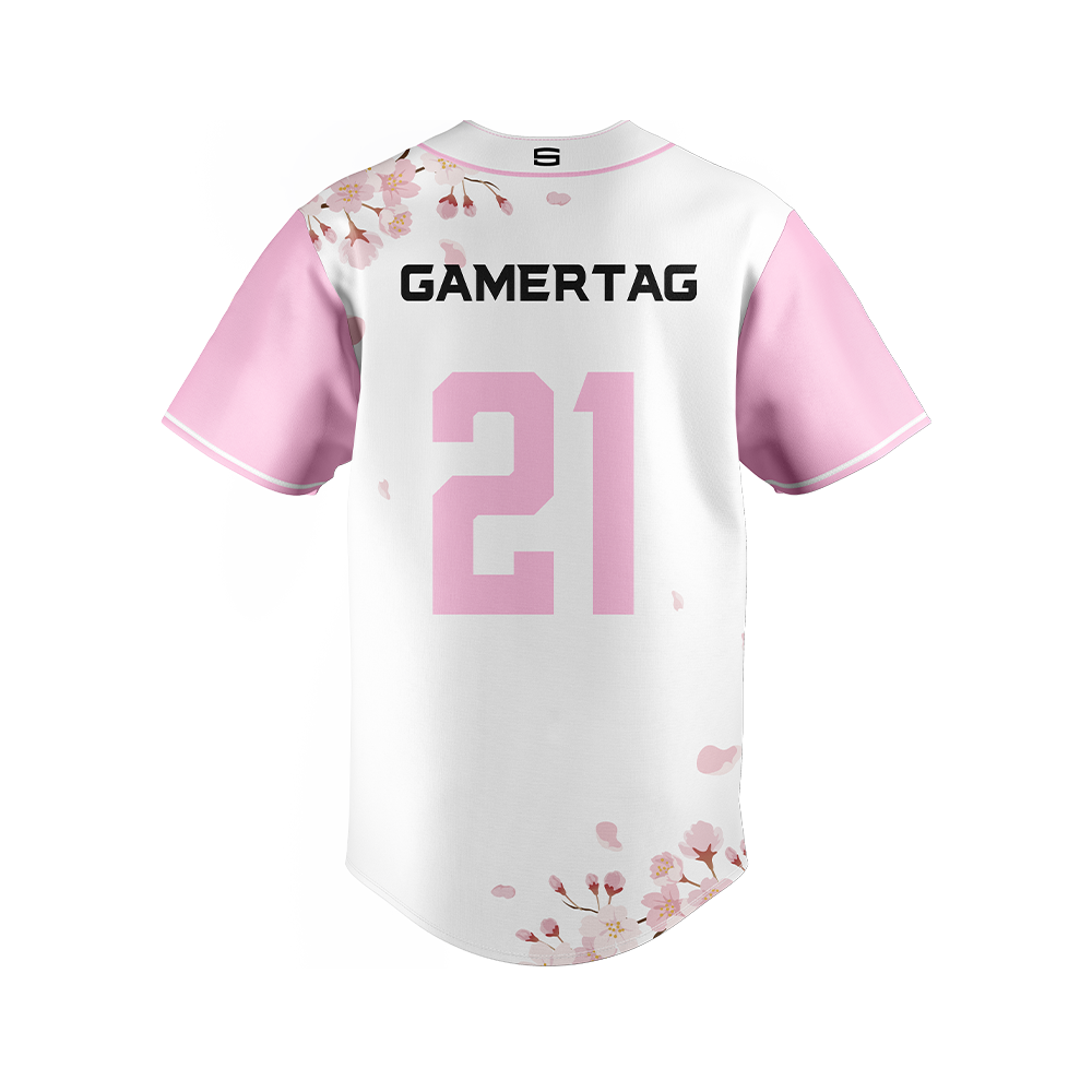 Short Circuit Cherry Blossom Baseball Jersey – Sector Six Apparel