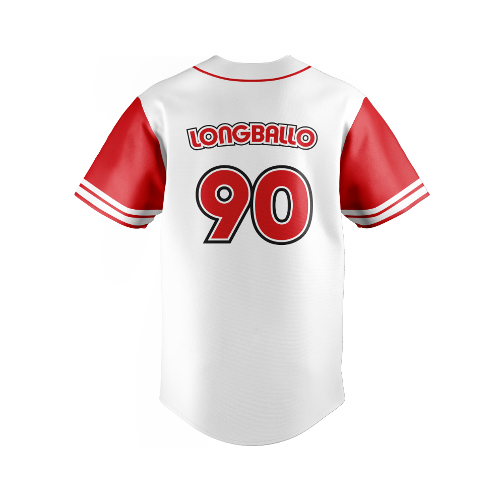 SMB3 - Sirloins - LONGBALLO Baseball Jersey – Sector Six Apparel