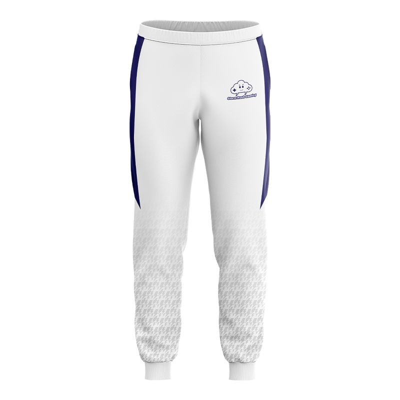 Storm Rush Gaming Joggers - White