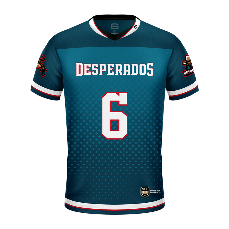 Tulsa Desperados Pro Jersey