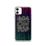 404 On Top iPhone Case