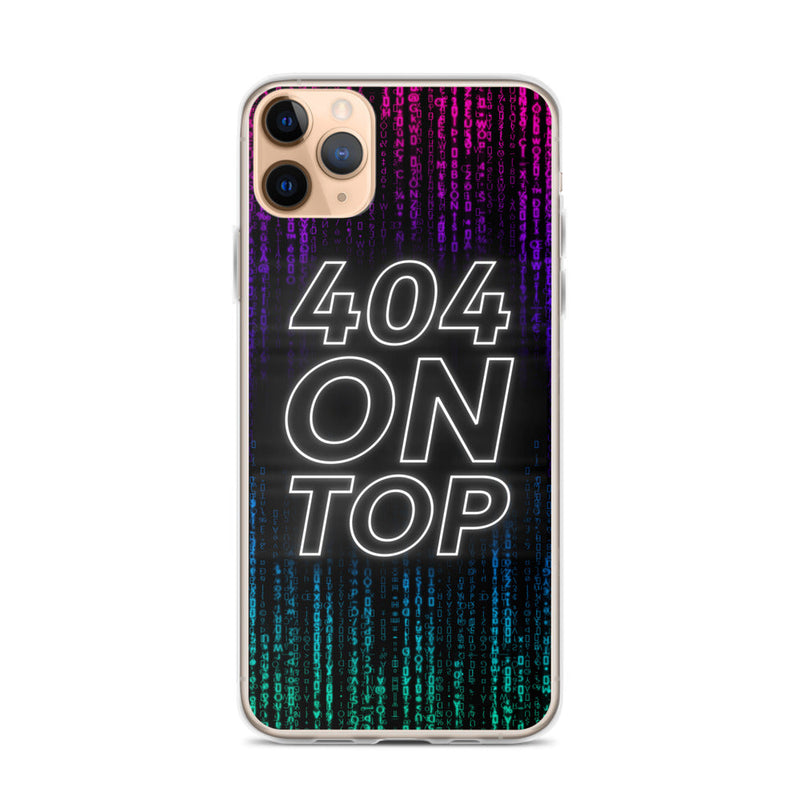 404 On Top iPhone Case