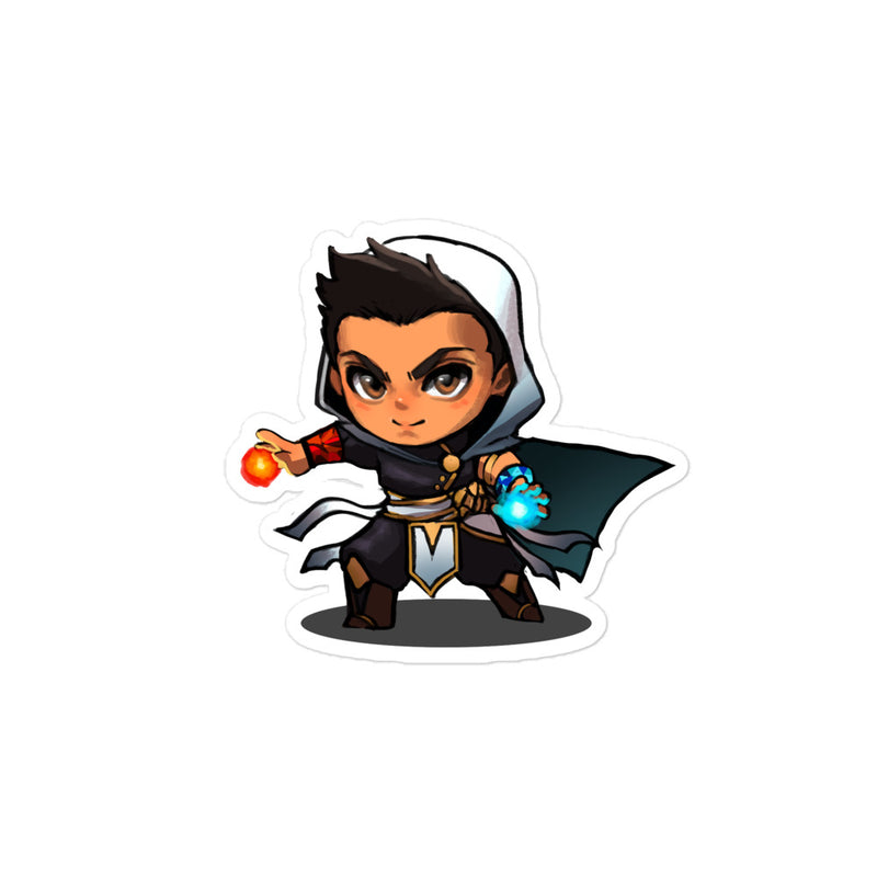 Captain IceFire Chibi Sticker