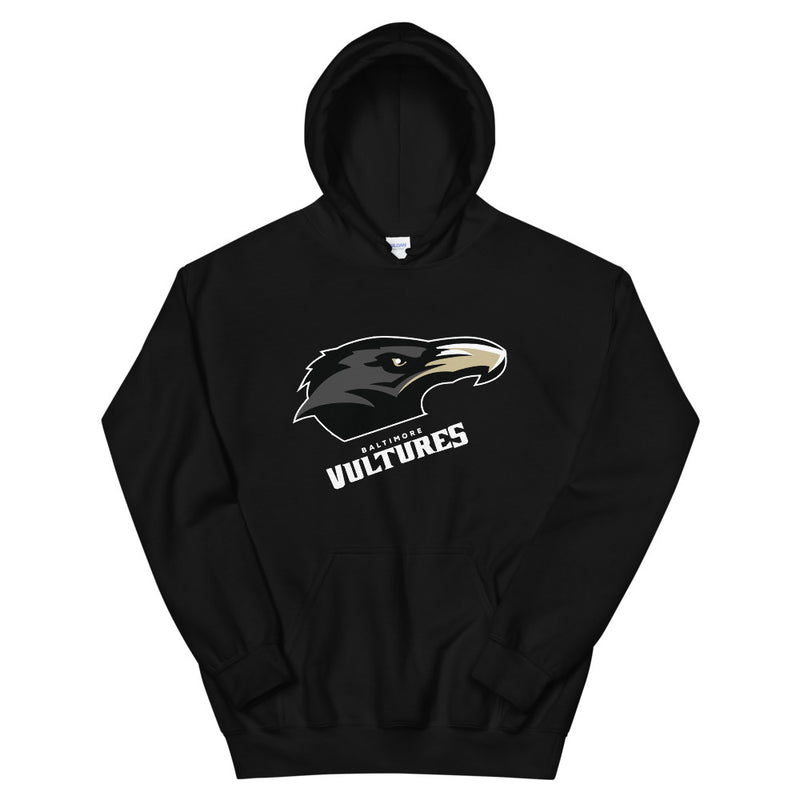 Baltimore Vultures Black Logo Hoodie