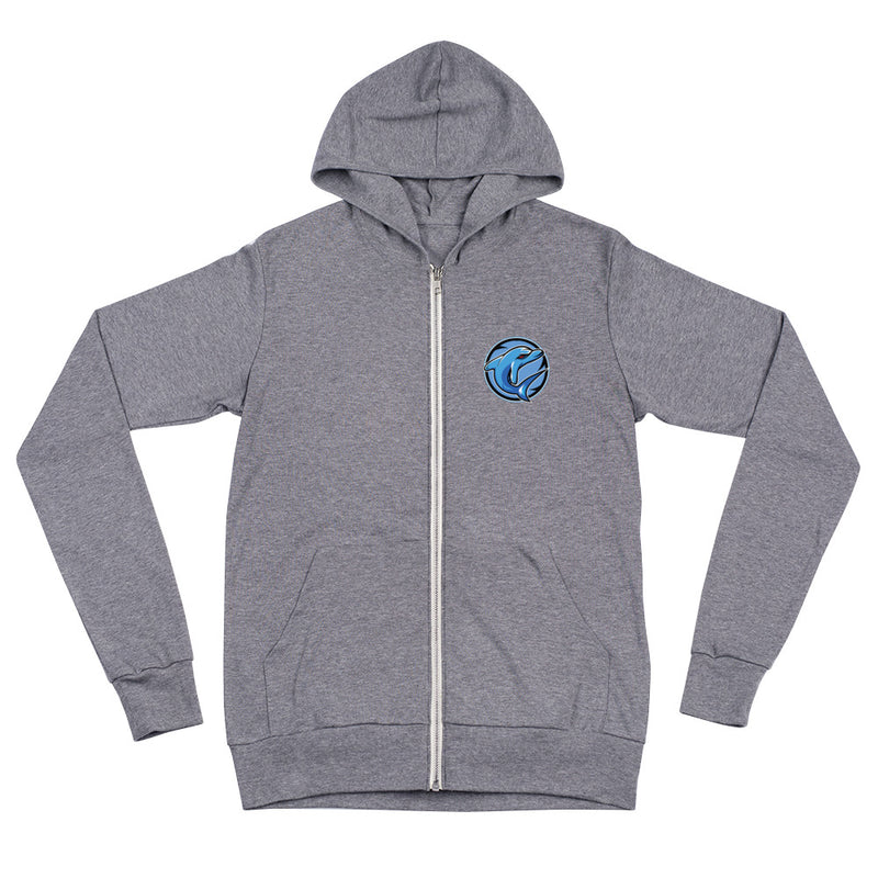 Adaptive Gamiing Triblend Zip Up