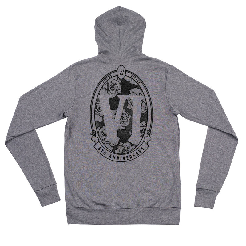 Virtue Anniversary ZipUp Hoodie