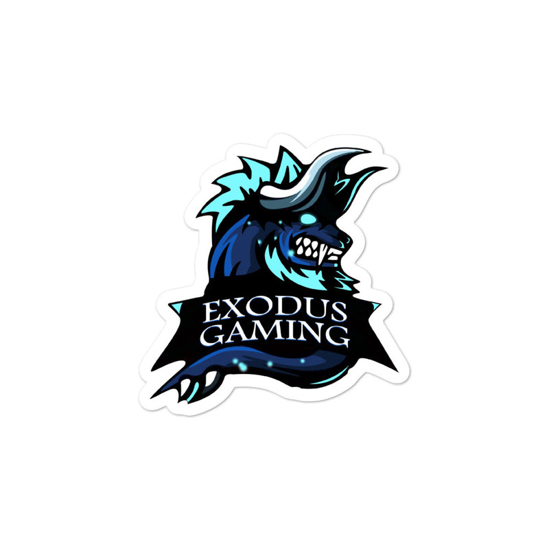 Exodus Gaming Logo Sticker