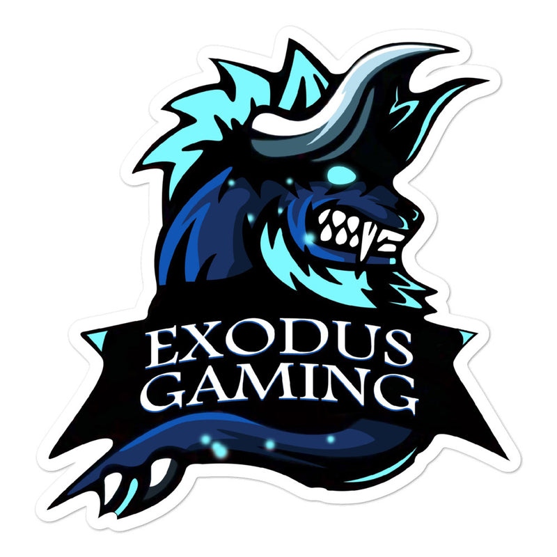 Exodus Gaming Logo Sticker