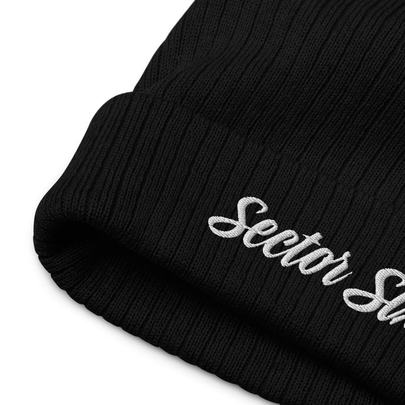 Sector Six Text Beanie