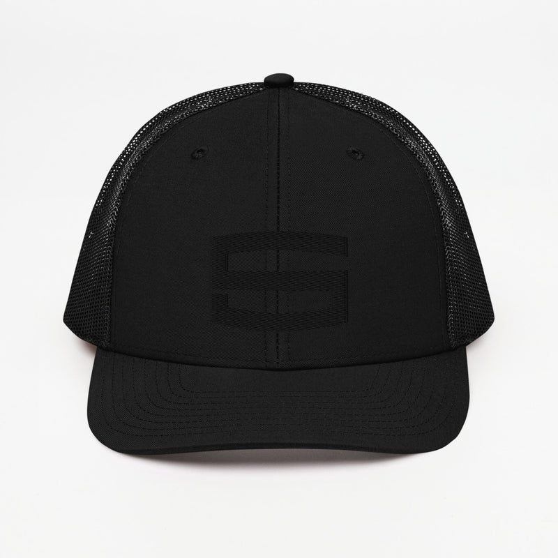 Sector Six Black on Black Trucker Cap