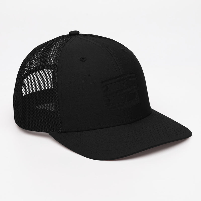 Sector Six Black on Black Trucker Cap