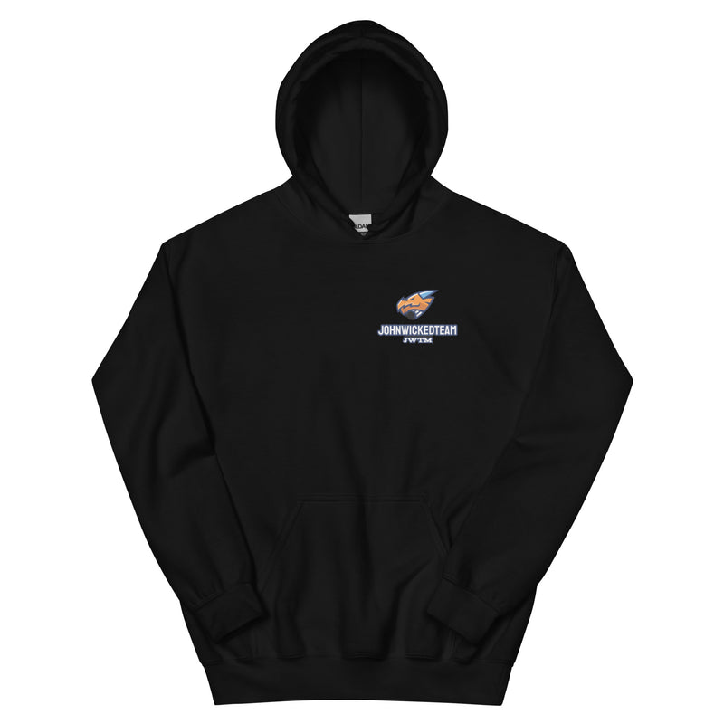 JohnWickedTeam Minimal Logo Hoodie